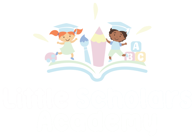 Little Scholar logo white