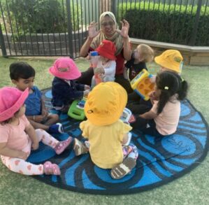 Kids are playing in Little Scholars Academy